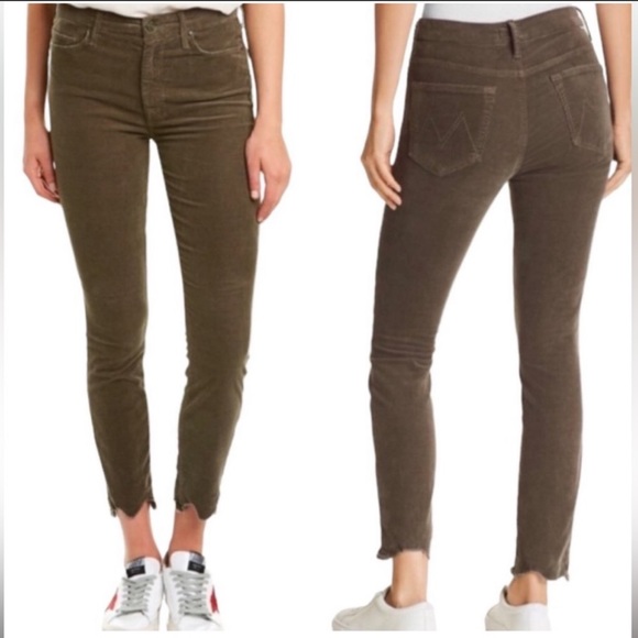 MOTHER The Looker Ankle Chew Corduroy Jeans - Picture 2 of 14